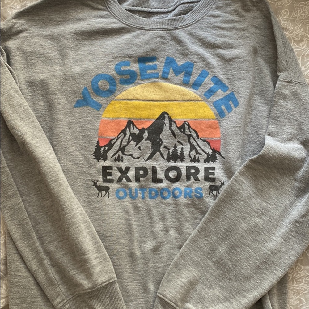 Yosemite sweatshirt